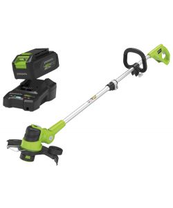 Tagliabordi a batteria Greenworks 48V G48LT30K2 Kit