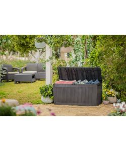 Keter Baule in Resina Comfy - Antracite - 270 l