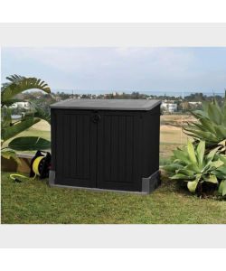 Porta attrezzi Store-it-Out Midi nero 132x71,5x113,5H cm Keter