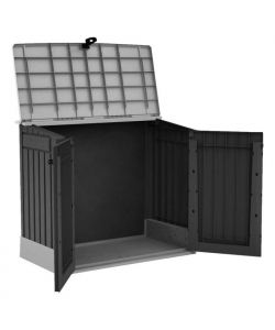 Porta attrezzi Store-it-Out Midi nero 132x71,5x113,5H cm Keter