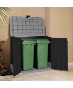 Porta attrezzi Store-it-Out Midi nero 132x71,5x113,5H cm Keter