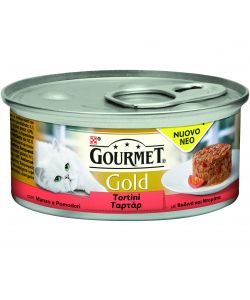 Gourmet Gold Tortini manzo pomodoro 85 g
