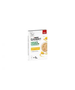 Purina Gourmet Nature?s Creations Purea Pollo e Zucca 50g Snack Gatti