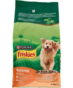 Friskies Crocchette Cani Pollo Manzo Verdure 4 kg Nutrizione Completa