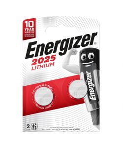Energizer Pila Specialistica al Litio a Bottone CR2025 - 2 pezzi