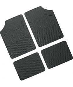 Lampa Tappetini Universali Auto PVC Nero Atlantis - 4 Pezzi