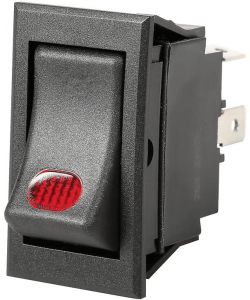 Lampa Interruttore con Spia a LED 12/24V 20A - Comando Universale