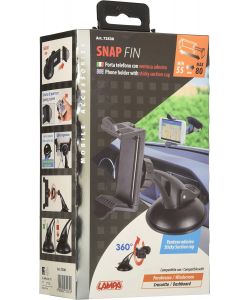 Lampa Porta Telefono Auto Ventosa Regolabile per Smartphone 20x10 cm