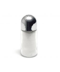 Montini Spargi Pepe e Pepe in Vetro con Tappo Cromato - 3,6x9 cm