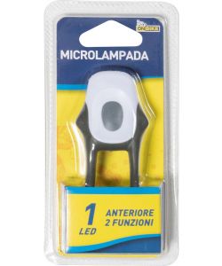 Micro Lampada anteriore 1 Led 2 Funzioni