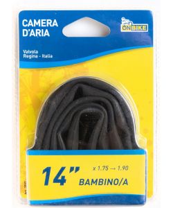 Camera d'aria bici 14' x 1.75 - 1.90 E.T.R.T.O. 47-254