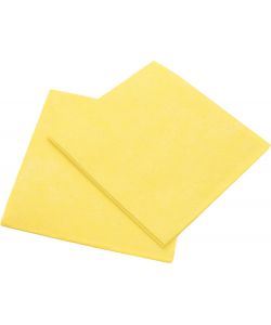 START Panni Sintetici Gialli 39x39 cm 2 Pezzi per Pulizia Auto Senza Aloni