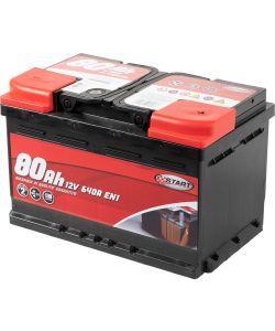 Batteria Auto 80AH 12V640A polo positivo destro cassetta L3