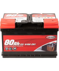 Batteria Auto 80AH 12V640A polo positivo destro cassetta L3