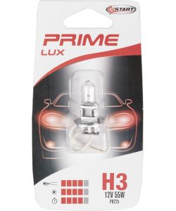 H3 Lampadina Singola Alogena per luci auto 12V 55W PK22s