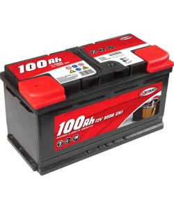 Batteria Auto 100AH 12V 850A polo positivo destro cassetta L5