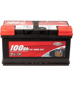 Batteria Auto 100AH 12V 850A polo positivo destro cassetta L5