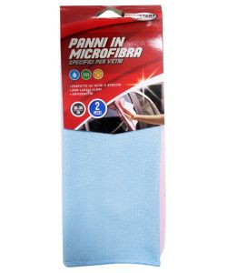 START Panni in Microfibra per Vetri Auto 30x30 cm - Coppia 2 Pz