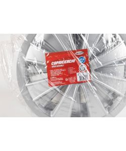 Start Copricerchi Auto Imola 13 Pollici - Set 4 Pezzi in Abs Grigio