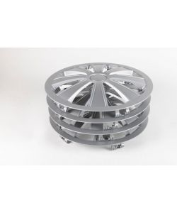 Start Copricerchi Auto Imola 13 Pollici - Set 4 Pezzi in Abs Grigio