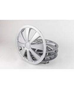 Start Copricerchi Auto Imola 13 Pollici - Set 4 Pezzi in Abs Grigio