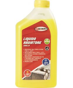 Liquido radiatore giallo 1L -22grC per motori monoblocco in alluminio