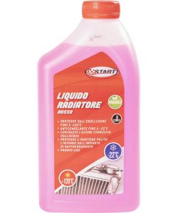 Liquido radiatore rosso 1L -22grC per motori monoblocco in alluminio