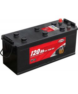 Batteria autocarro e trattori 120Ah 12V 760A polo positivo destro