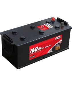 Batteria Autocarro 160Ah 12V 900A specifica per autocarri polo positivo destro