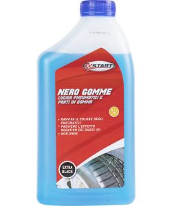 Nero gomme auto 1 LT effetto detergente e lucidante extra black