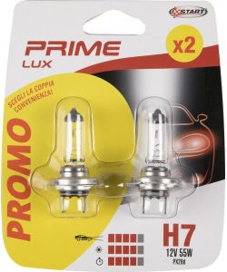 Coppia di lampadine auto alogene H7 12V 55W PX26d