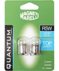 Magneti Marelli R5W coppia di lampadine auto 12V 5W attacco BA15s