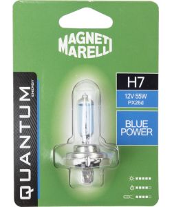 Magneti Marelli H7 lampadina singola auto blue power 12V 55W attacco PX26d