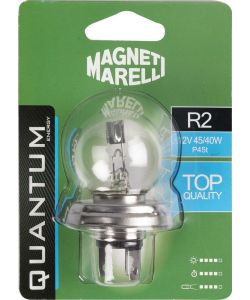 Magneti Marelli R2 lampadina singola asimmetrica auto 12V 45/40W attacco P45t