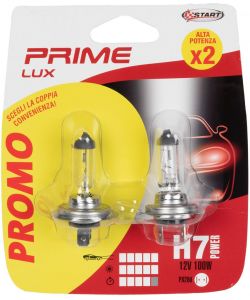 Coppia di lampadine auto alogene H7 12V 100W PX26d