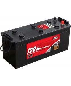 Batteria per autocarro e trattori 120Ah 12V 690A polo positivo sinistro