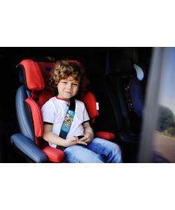 Passacintura bambino da viaggio soft auto blu