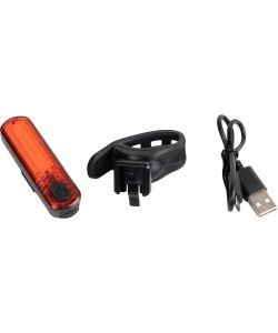 Fanalino posteriore a led ciclo bicicletta microled rosso