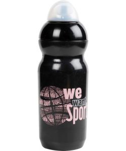 Borraccia ciclo 600 ml bici We want Sport plastica nero