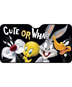 Parasole anteriore auto bambino bambina Looney Tunes 130x70 cm