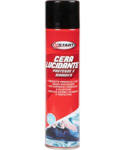 Spray cera con oli pregiati 400 ml, lucida e protegge pronto all'uso