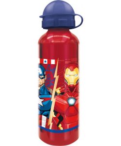 Borraccia per bambini in alluminio Avengers 530 ml