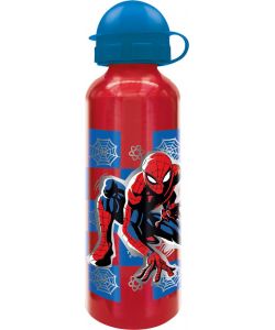 Borraccia per bambini in alluminio Spiderman 530 ml