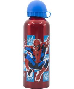 Borraccia per bambini in alluminio Spiderman 530 ml