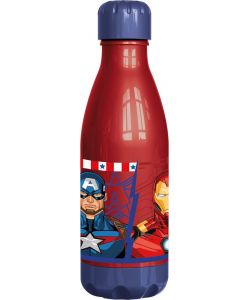 Borraccia per bambini in plastica Avengers 560 ml