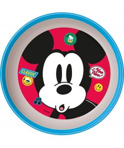 Ciotola per bambini in plastica Mickey Mouse
