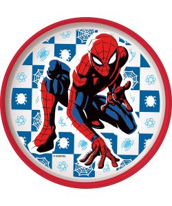 Piatto piano per bambini in plastica Spiderman