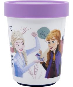 Bicchiere per bambine in plastica Frozen 260 ml