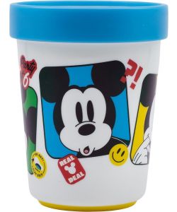 Bicchiere per bambini in plastica Mickey Mouse 260 ml