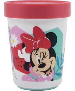 Bicchiere per bambine in plastica Minnie 260 ml